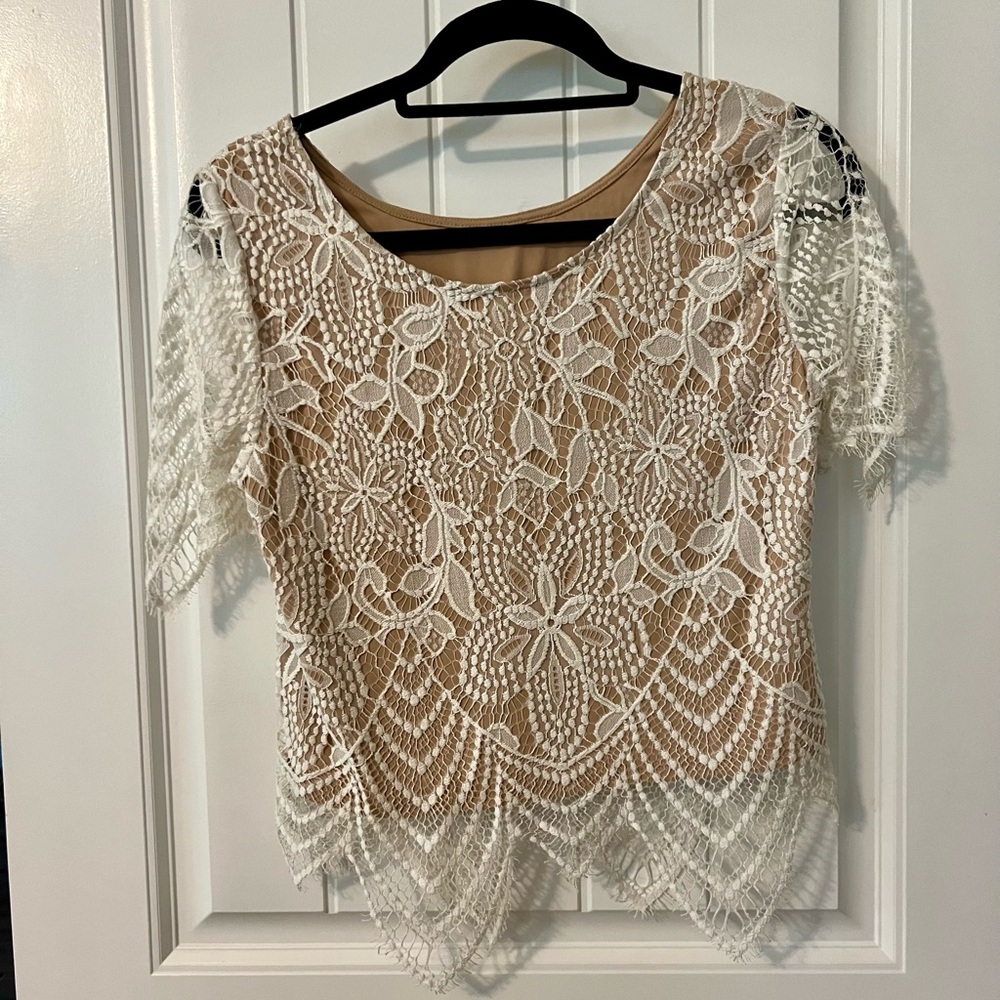Express Lace Top - Picture 5 of 8